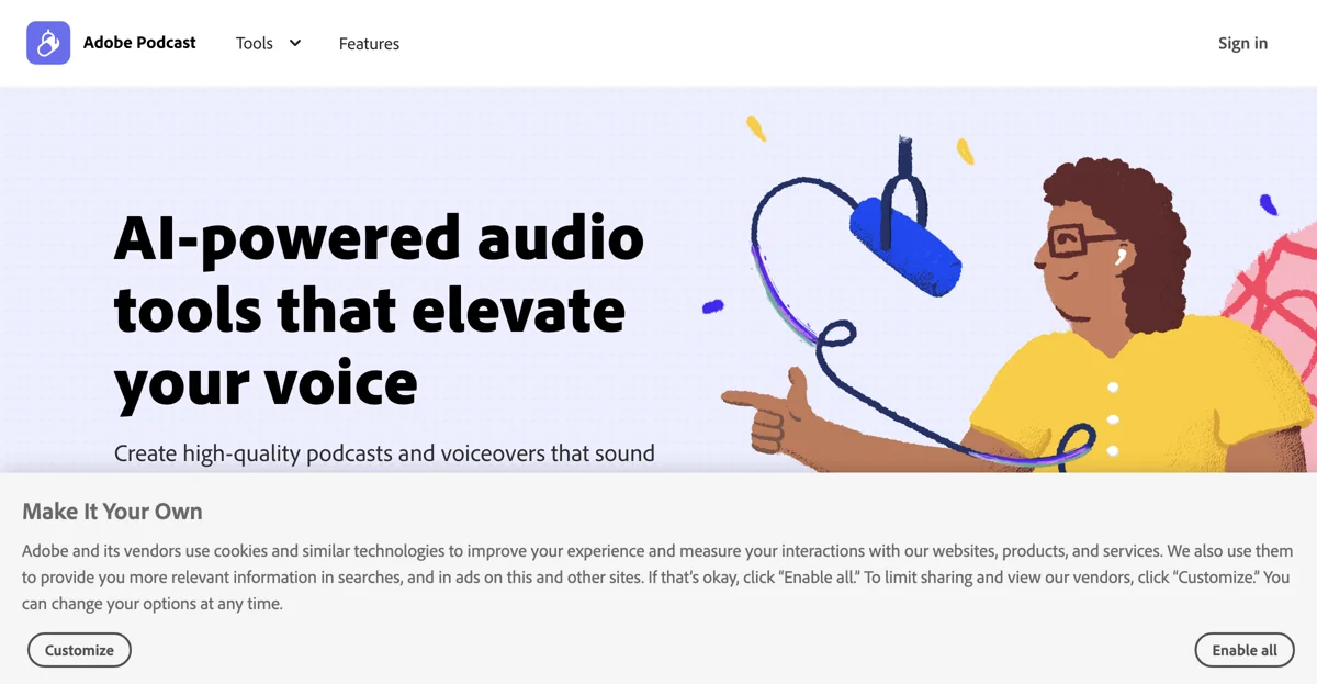 Adobe Podcast: AI-Powered Audio Recording and Editing Tool