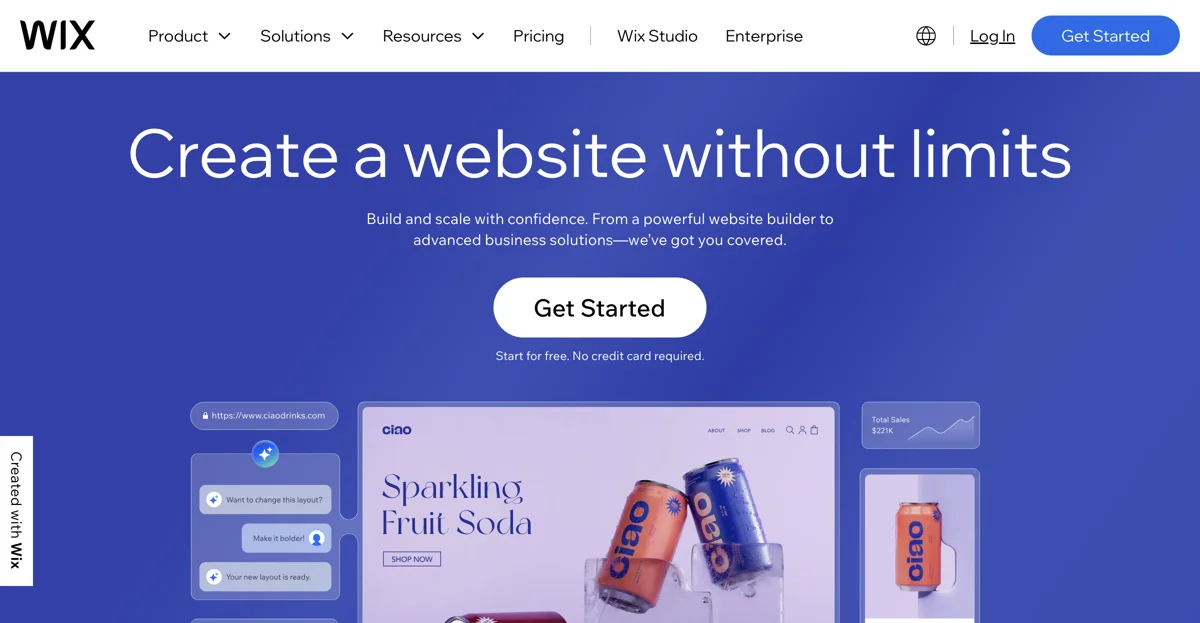 Create a Stunning Website for Free with Wix