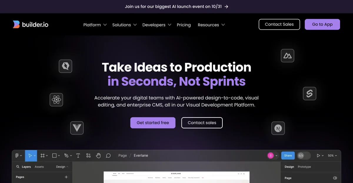 Builder.io: Transform Your Development Process with AI