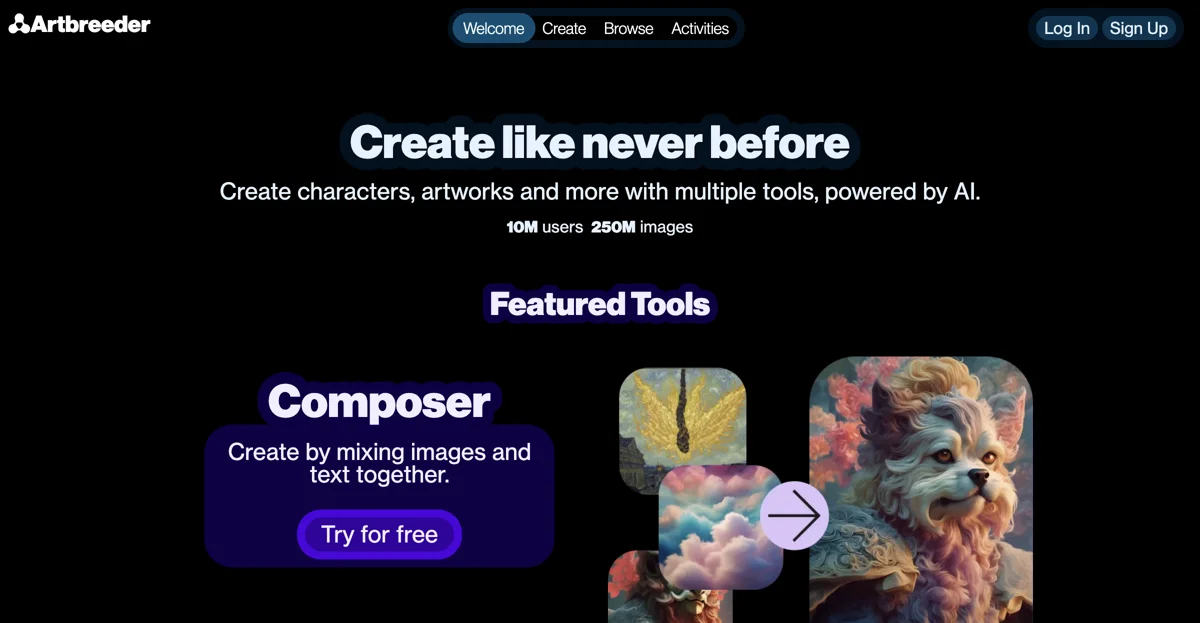 Artbreeder: Create Stunning Artworks with AI Tools