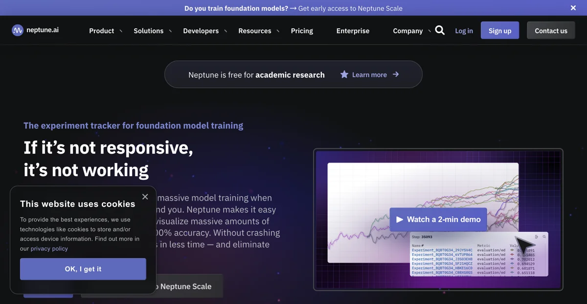 Neptune.ai: The Best Experiment Tracker for Foundation Models