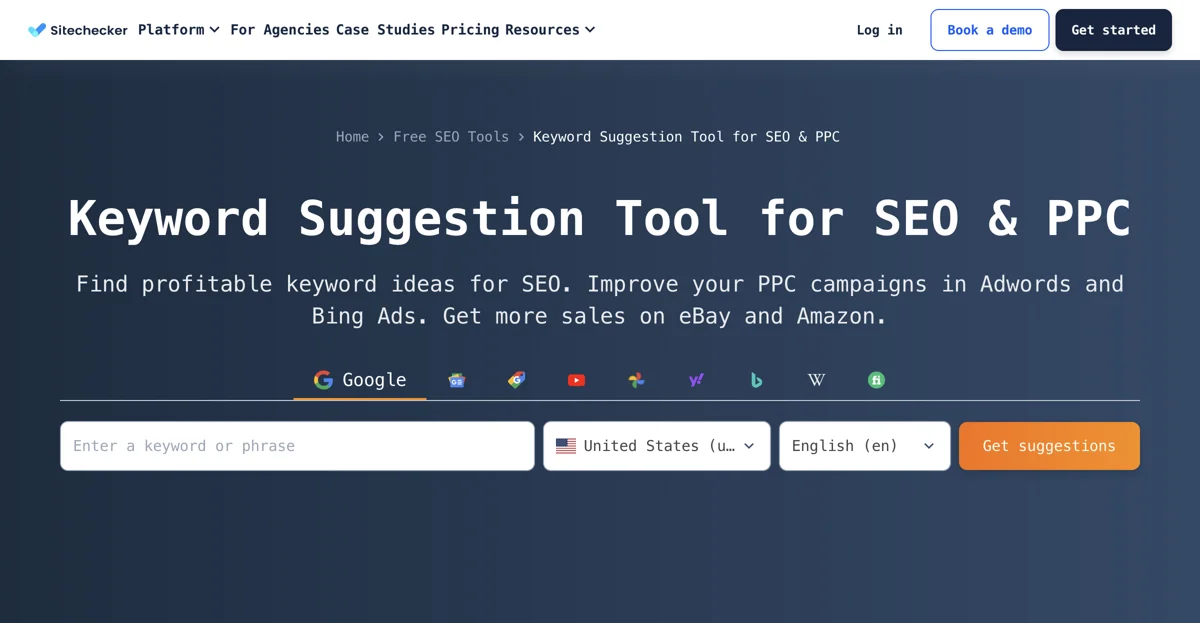 Unlock SEO Success with Sitechecker Keyword Suggestion Tool