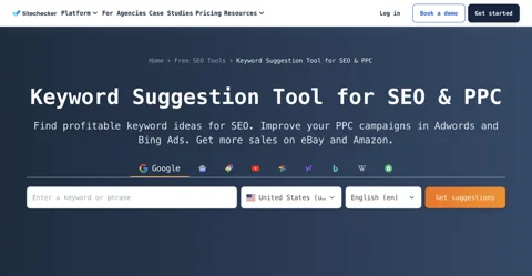 Sitechecker Keyword Suggestion Tool