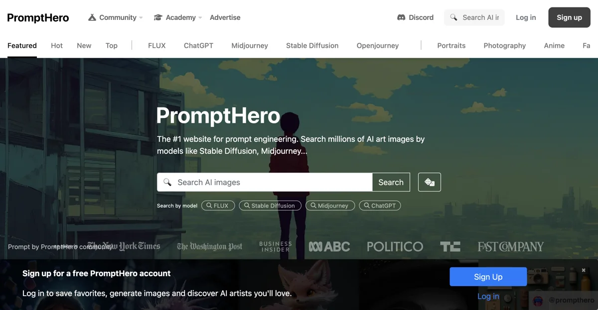 Unlock Creativity with PromptHero: Your AI Art Prompt Search Engine