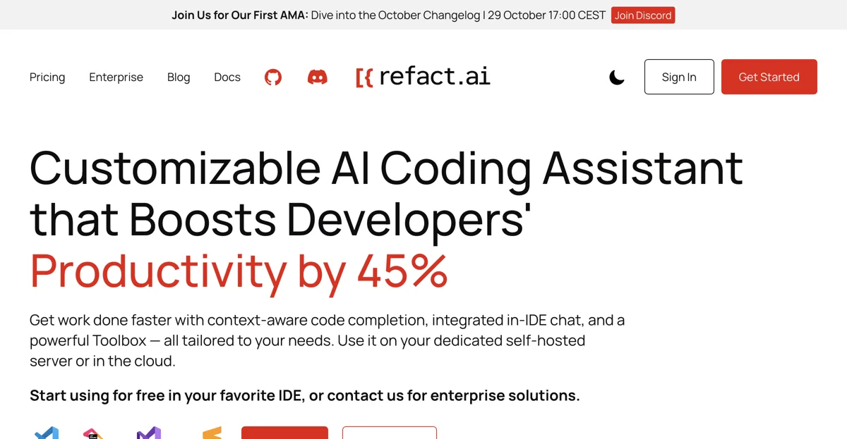 Boost Your Coding Efficiency with Refact.ai - The Ultimate AI Assistant