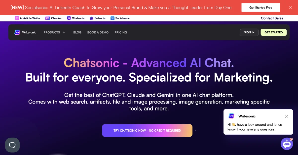 Chatsonic: Chatbot AI Đỉnh Cao Cho Marketing Tối Ưu