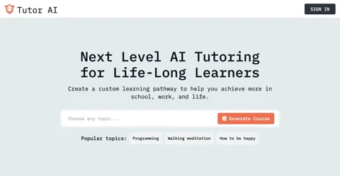 Tutor AI