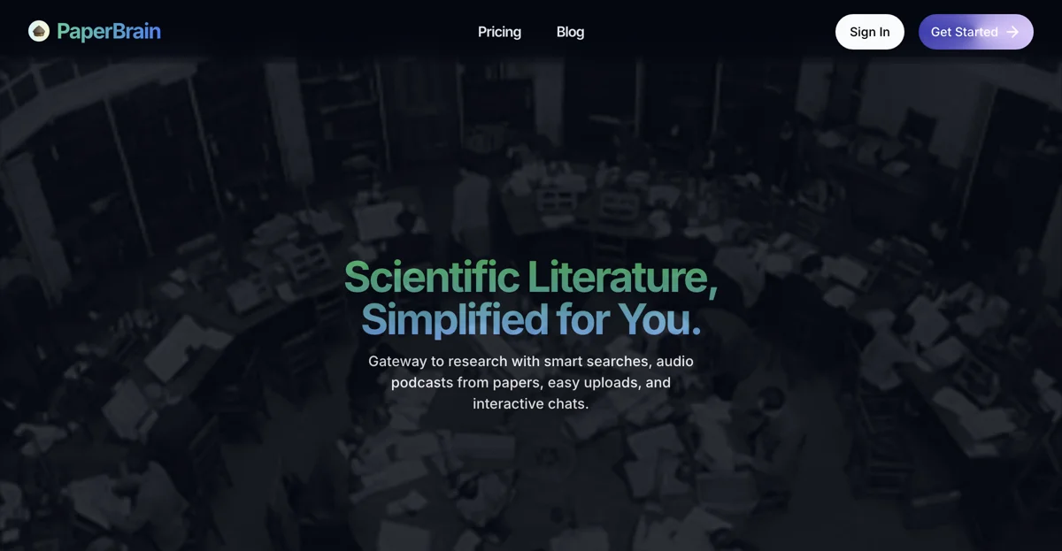 Discover PaperBrain: Your Gateway to Simplified Research