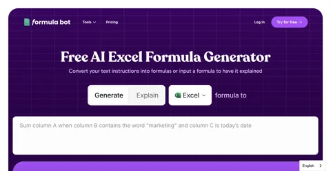 Excel Formula Generator