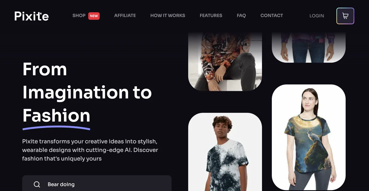 Create Unique Fashion with Pixite's AI Design Platform