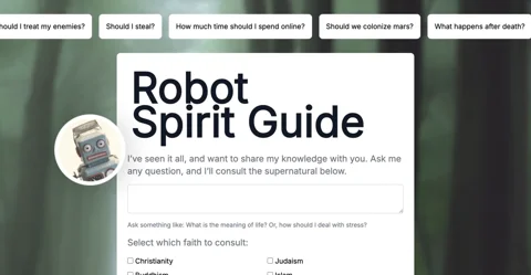 Robot Spirit Guide