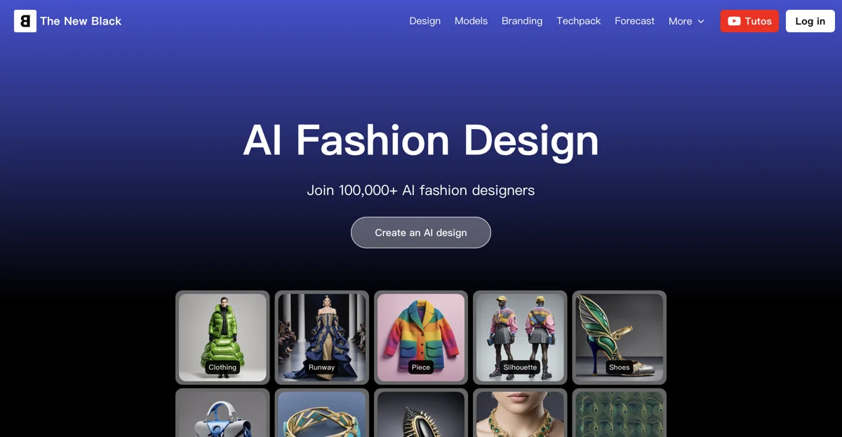 The New Black: Your AI Fashion Design Partner