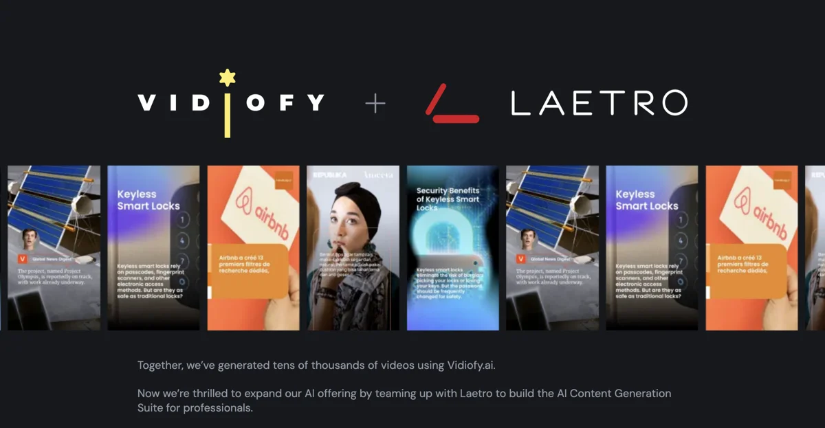 Vidiofy + Laetro: The Future of AI Content Generation