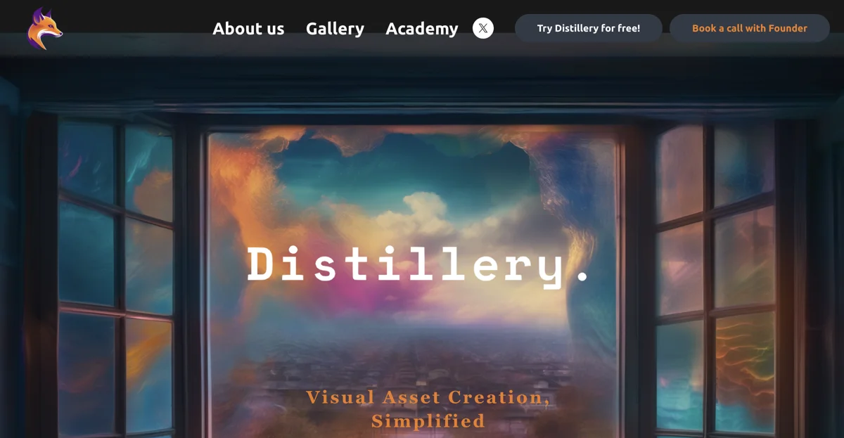 Distillery: Your AI Text-to-Image Generator for Creative Exploration