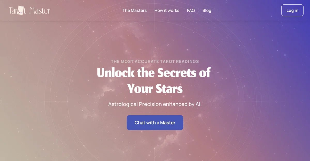 Tarot Master: Chat With Your Personal AI Psychic