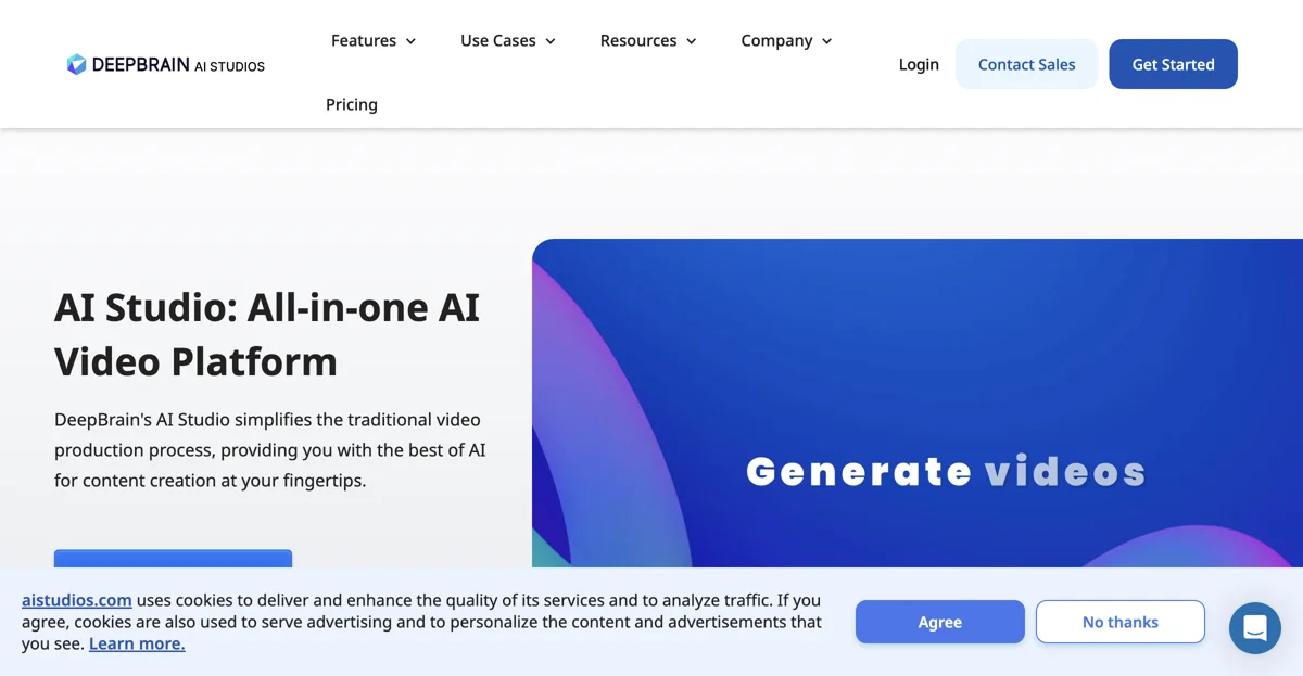 AI Studio: The Ultimate AI Video Generator for Everyone