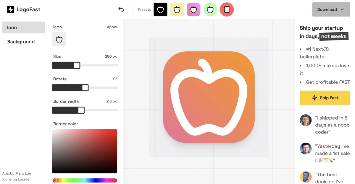 LogoFast: Create Stunning Logos Quickly and Free