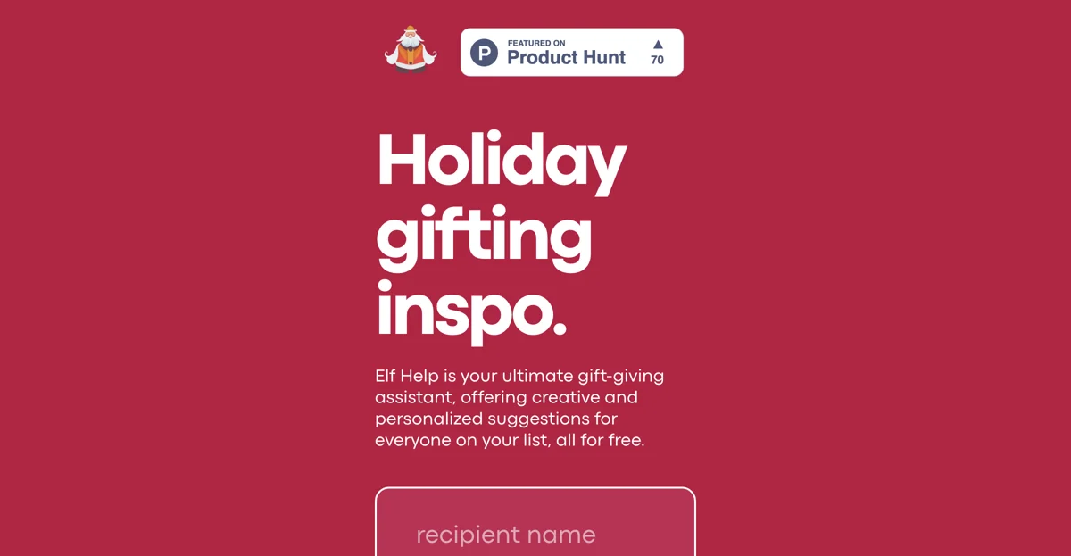 Elf Help: Your Free Gift-Giving Assistant