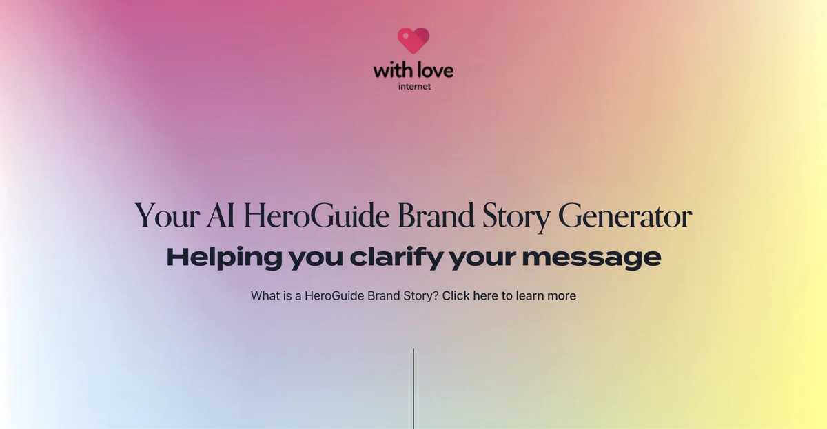 Craft Your Brand Story with HeroGuide AI Generator