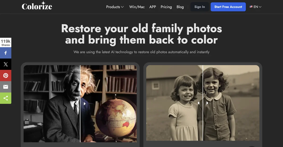 ImageColorizer: Effortlessly Restore and Colorize Old Photos