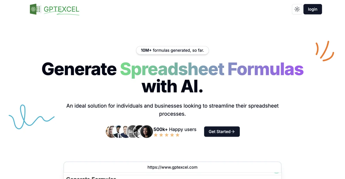 GPTExcel: The Ultimate AI-Powered Formula Generator