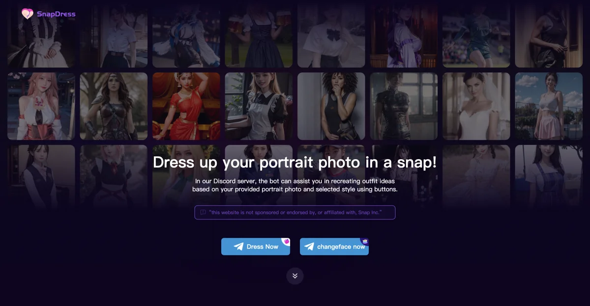 SnapDress: Dress Up in a Snap with AI Fashion Tool