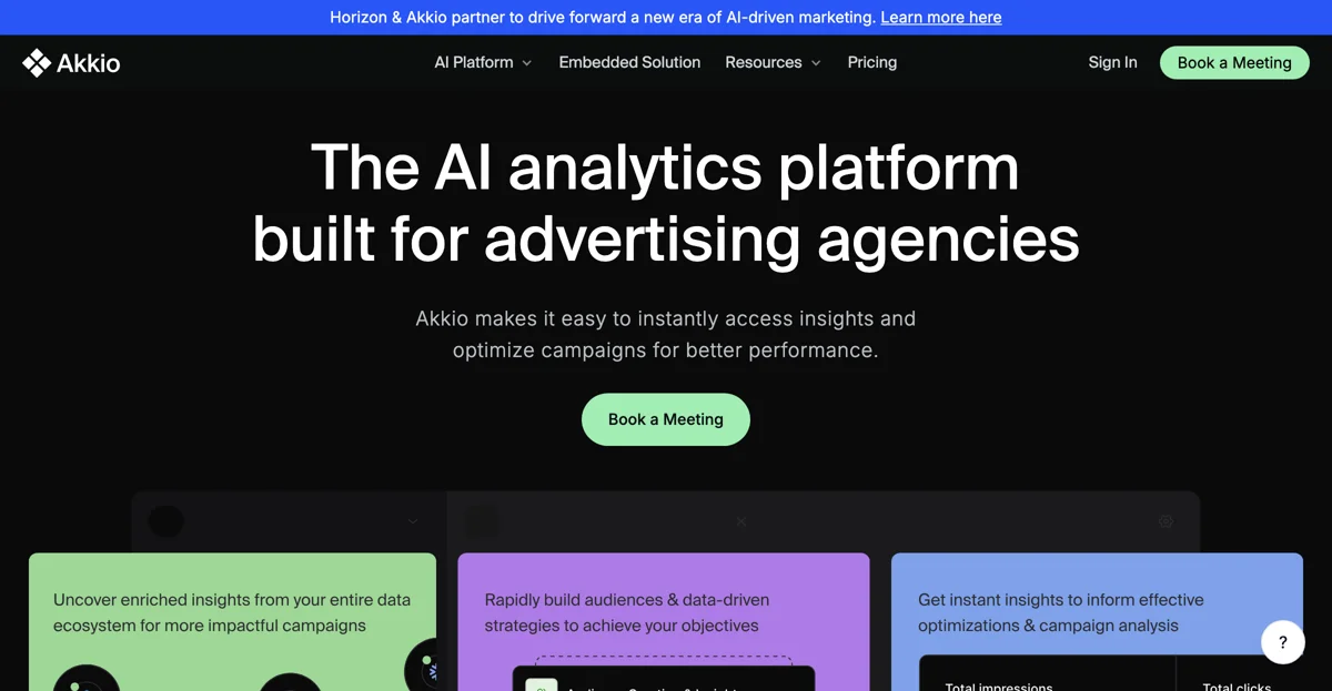 Unlocking AI Analytics for Media Agencies with Akkio