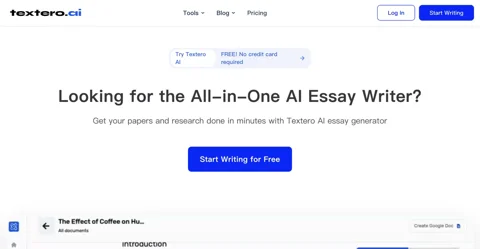 Textero AI Essay Writer