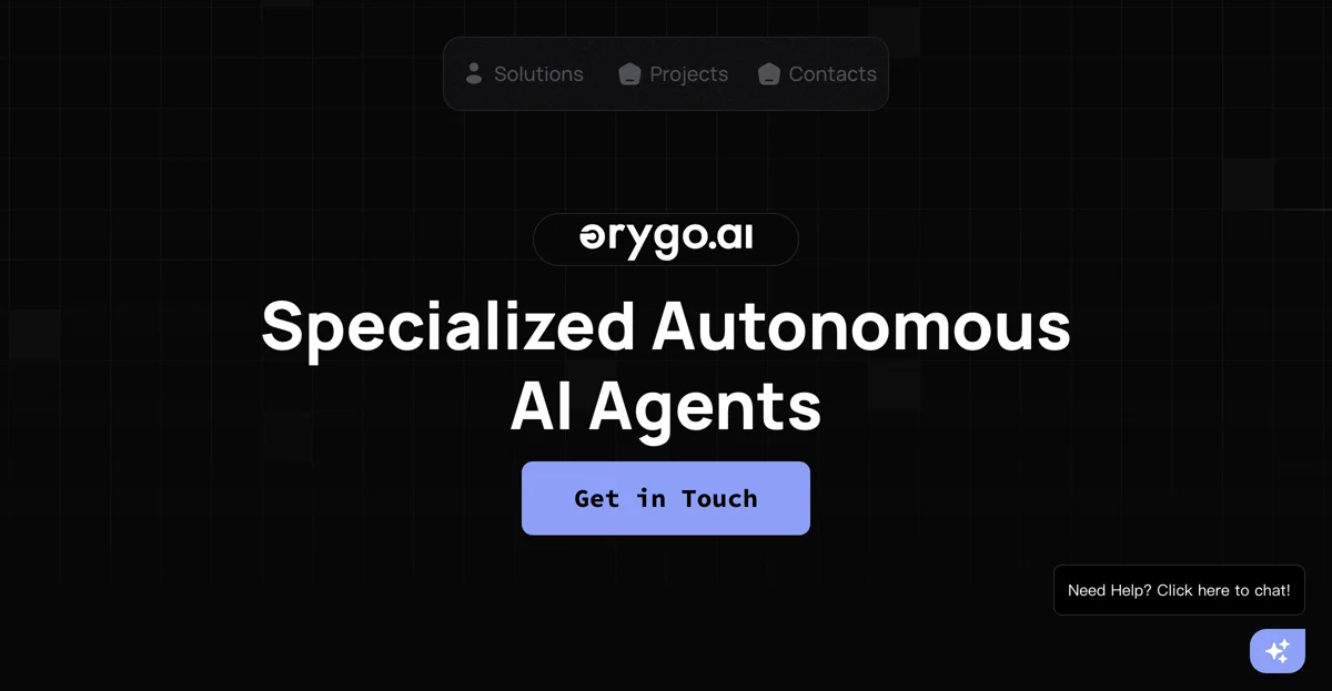 OrygoAI: Autonomous AI Agents for Enhanced Productivity