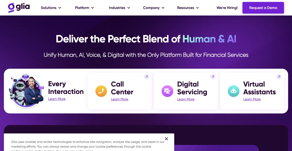 Glia: Transforming Customer Service for Financial Institutions