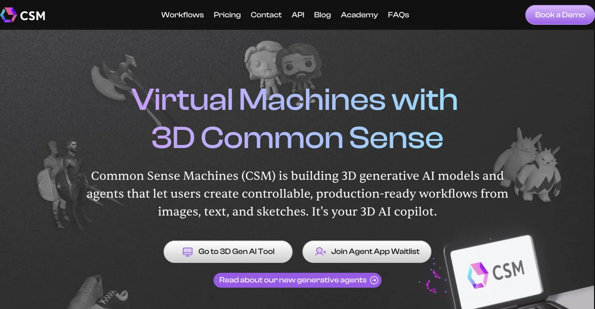 Common Sense Machines: Biến Đổi Quy Trình 3D Của Bạn Với AI