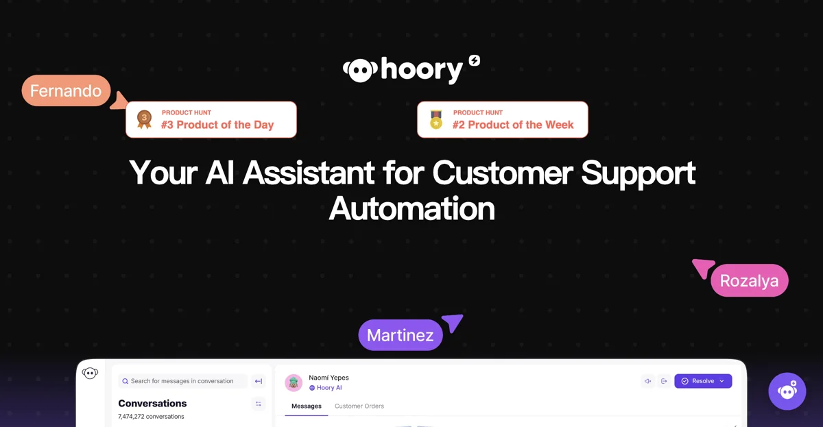 Hoory AI: Trợ Lý Tự Động Hóa Hỗ Trợ Khách Hàng Đỉnh Nhất