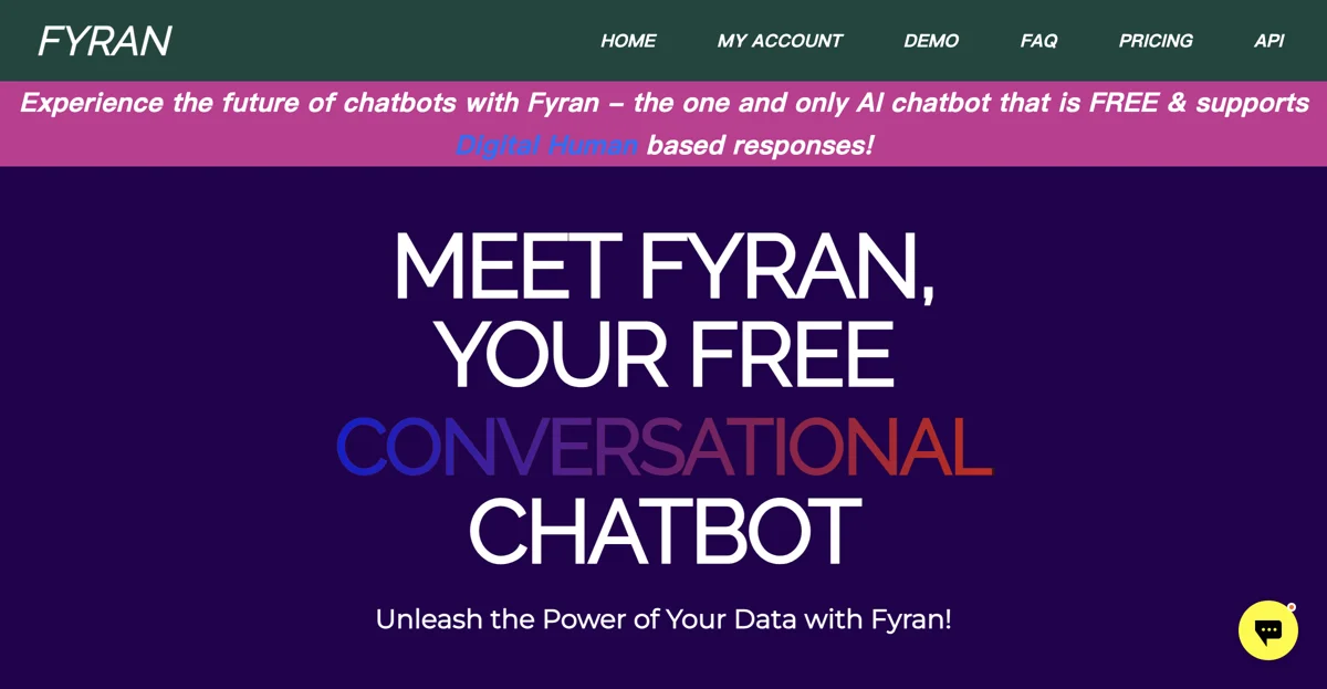 Fyran - Giải pháp Chatbot Đột Phá!