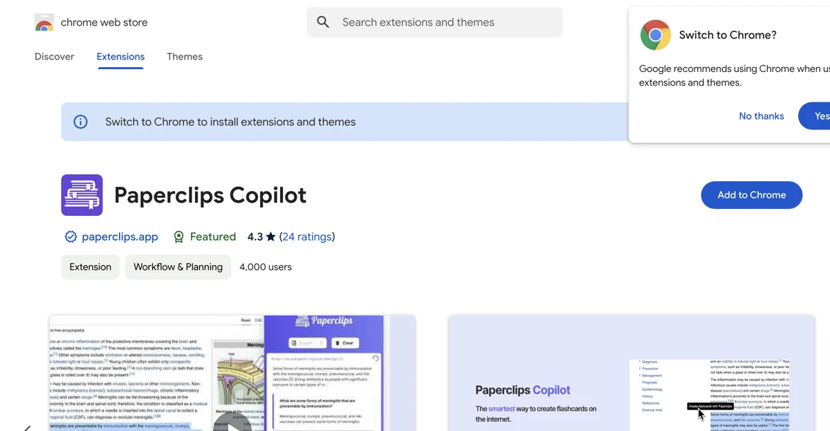 Paperclips Copilot: Your Study Companion for Flashcards