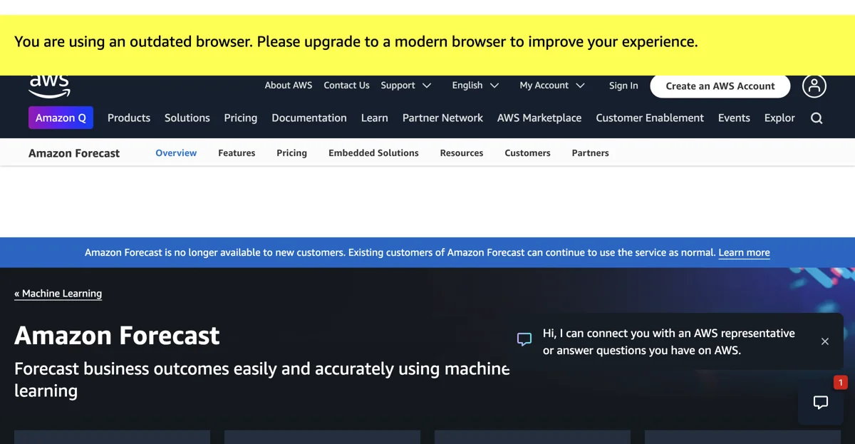 Unlock Accurate Forecasting with Amazon Forecast