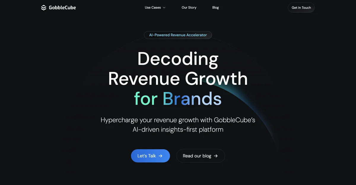 GobbleCube: Accelerate Your Revenue Growth with AI Insights