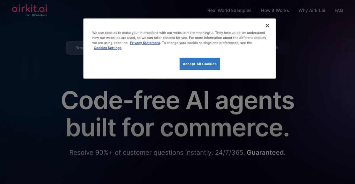 Transform Your E-commerce with Airkit.ai's AI Agents