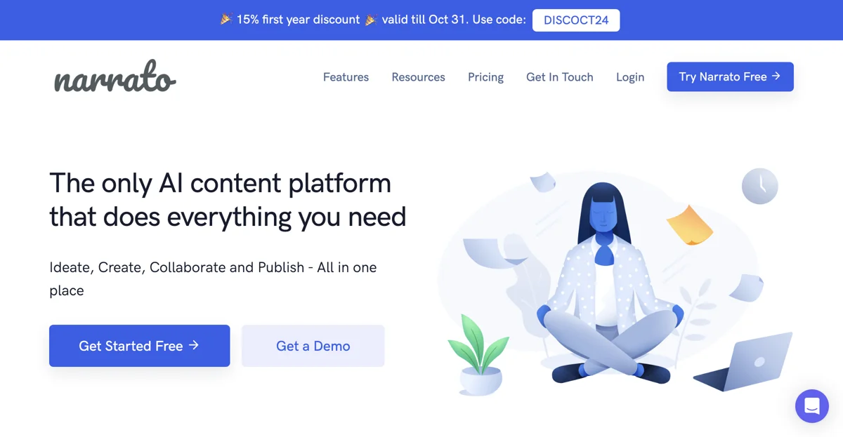 Narrato: The Ultimate AI Content Creation Platform