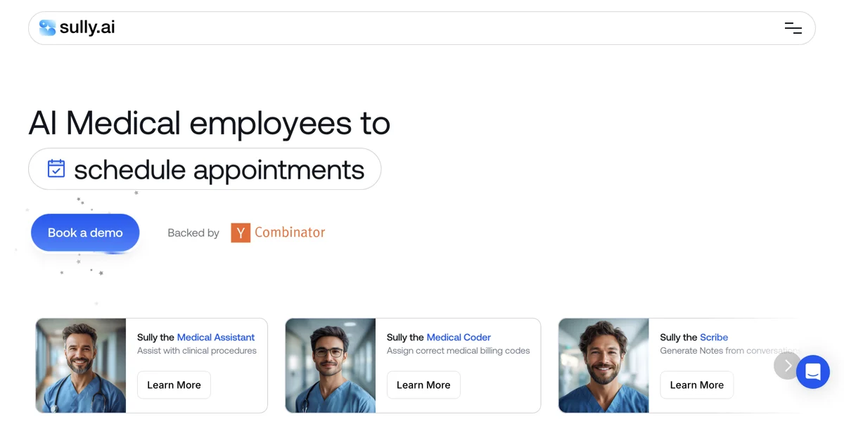 Sully.ai - AI Medical Employees for Healthcare