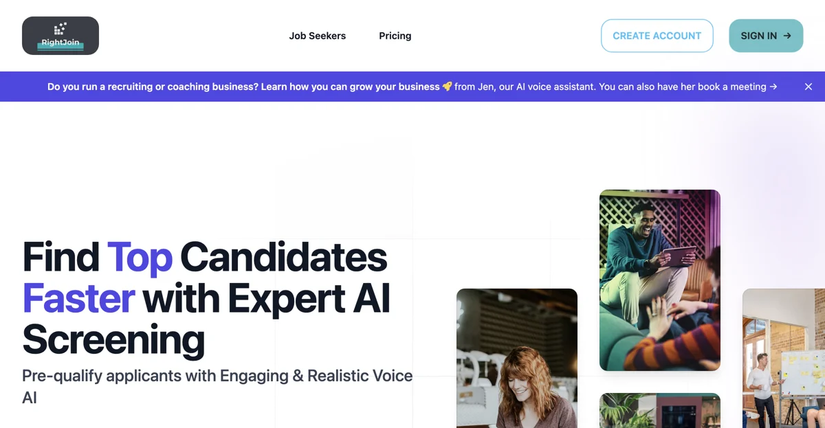 RightJoin: AI Voice Interviews for Efficient Hiring