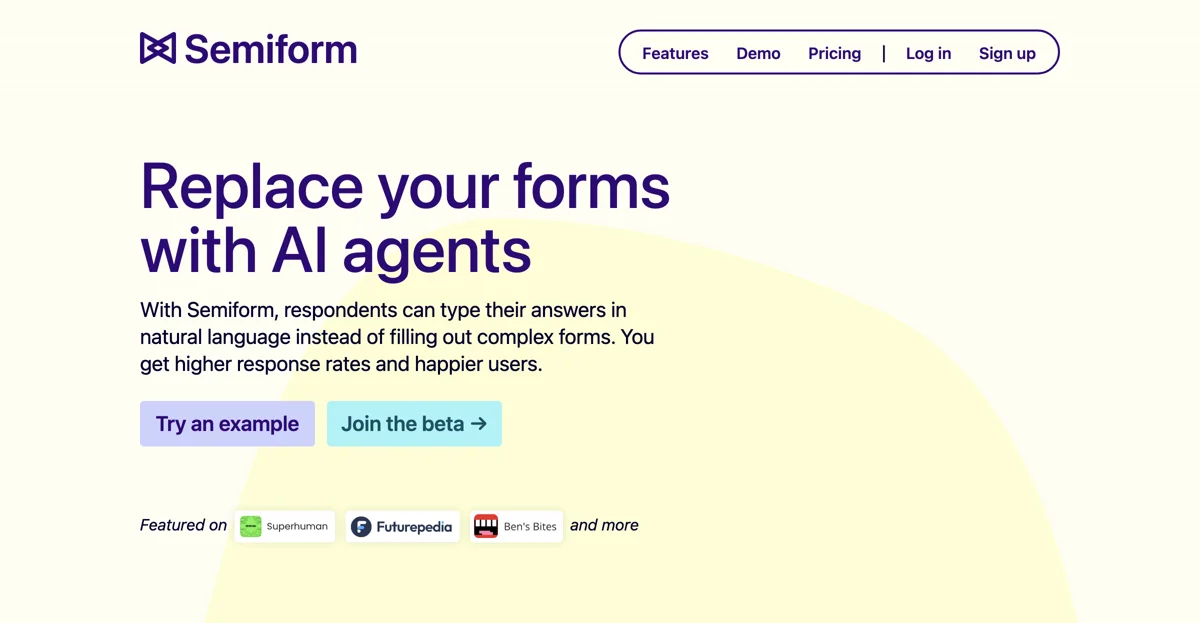 Semiform: Transforming Form Responses with AI