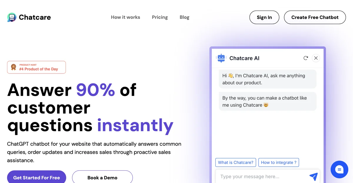 Chatcare: AI Customer Support for E-commerce