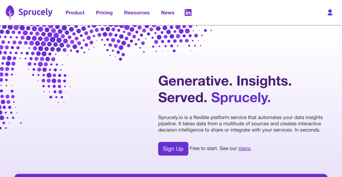 Sprucely: Transform Your Data Insights with Interactive Dashboards