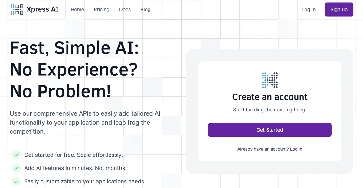 Xpress AI: The Simplest Way to Add AI to Your Application