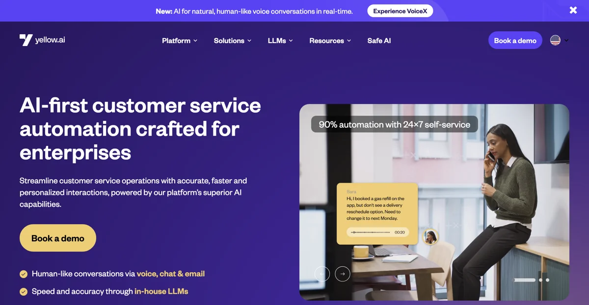 Revolutionize Customer Service with Yellow.ai's AI Solutions