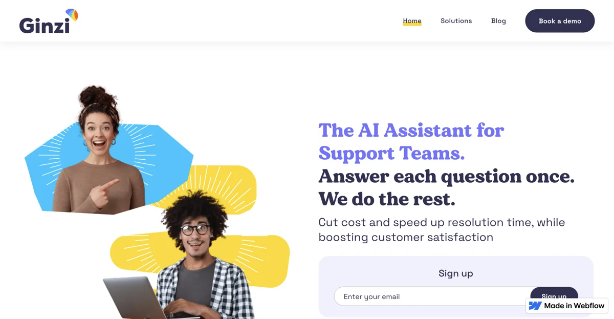 Ginzi: Revolutionizing Customer Support with AI