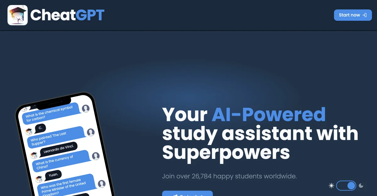 CheatGPT: Your AI-Powered Study Assistant for Success