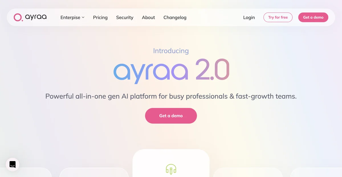 Ayraa 2.0: The Ultimate AI Productivity Tool