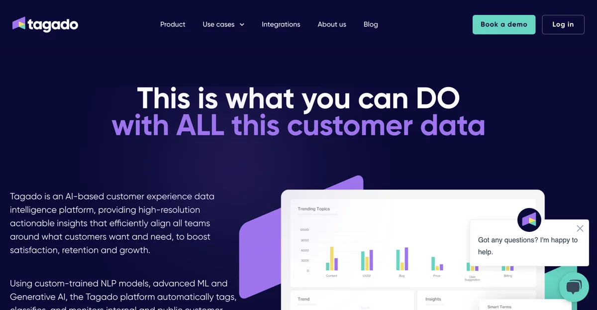 Tagado: Advanced AI Customer Feedback Analytics Platform