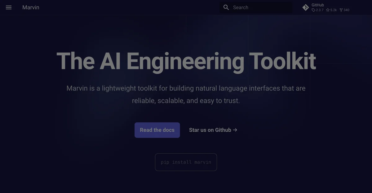 Marvin: The Lightweight AI Engineering Toolkit